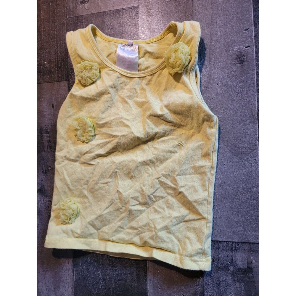Yuli‎ n Grace youth yellow flower dress shirt